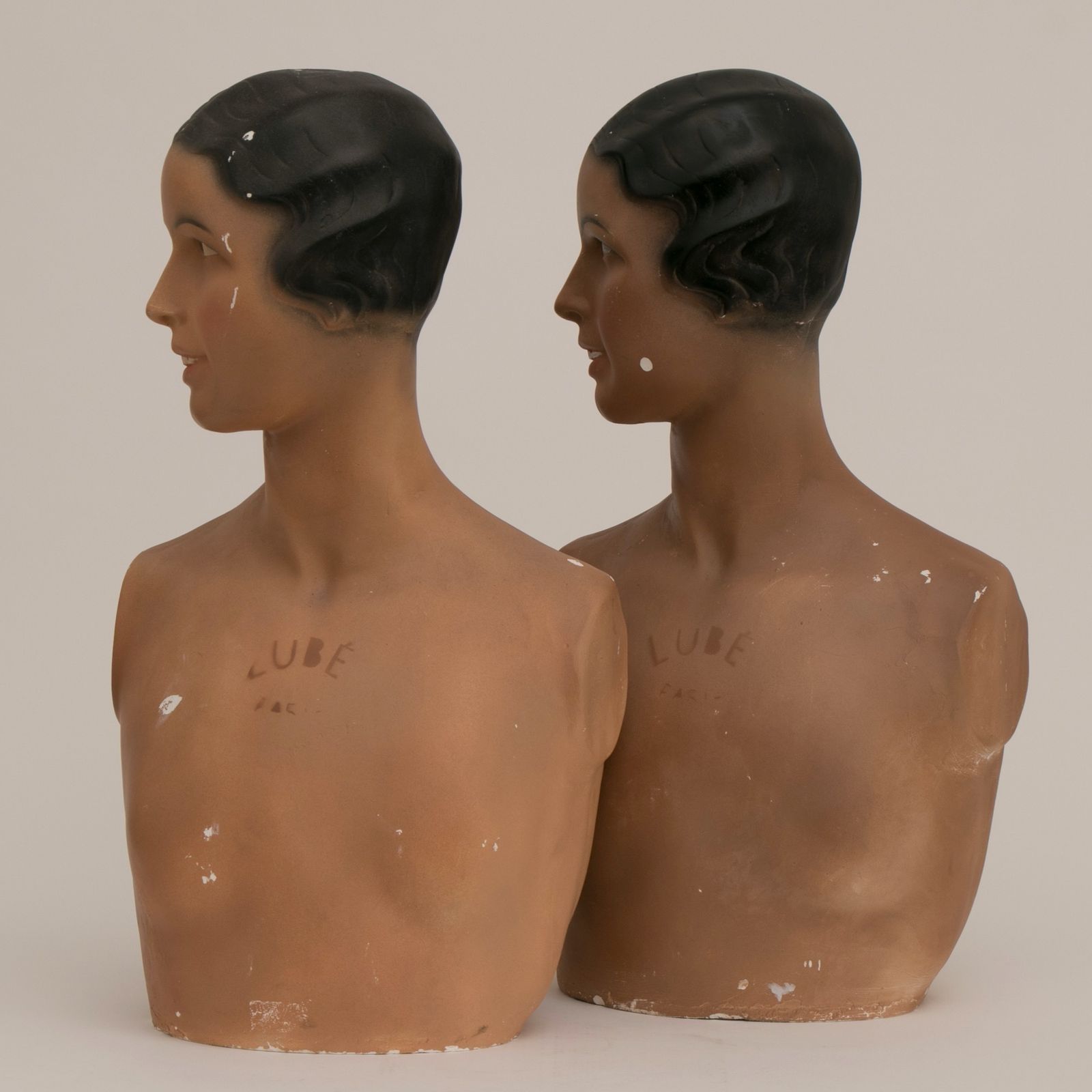 French Art Deco Shop Display Mannequin C.1930 Lube Paris photo furniture