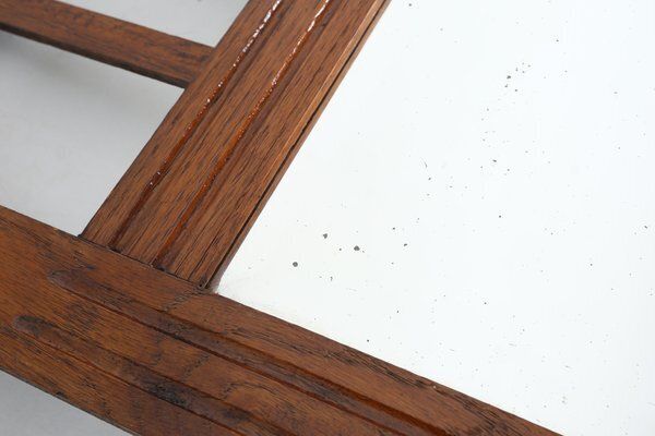 Art Deco Mirror In Wood With Facet Cut Mirror, 1930s photo buy