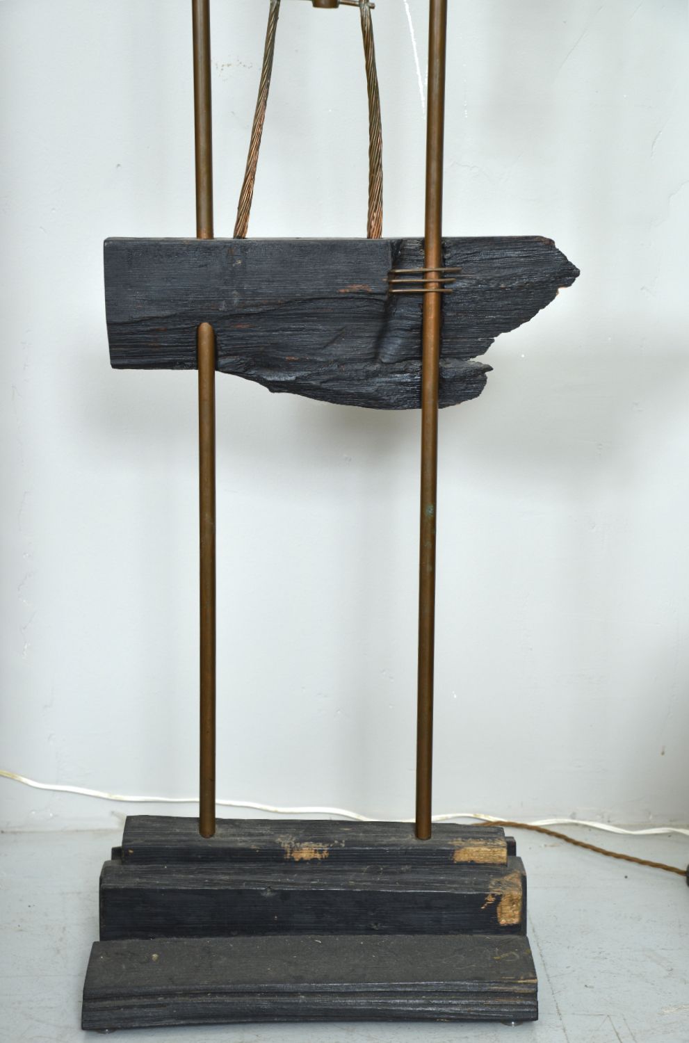 photo buy Rare 1960s Abstract Standard Lamp Sculpture By David Graves Figurative Handcrafted Midcentury
