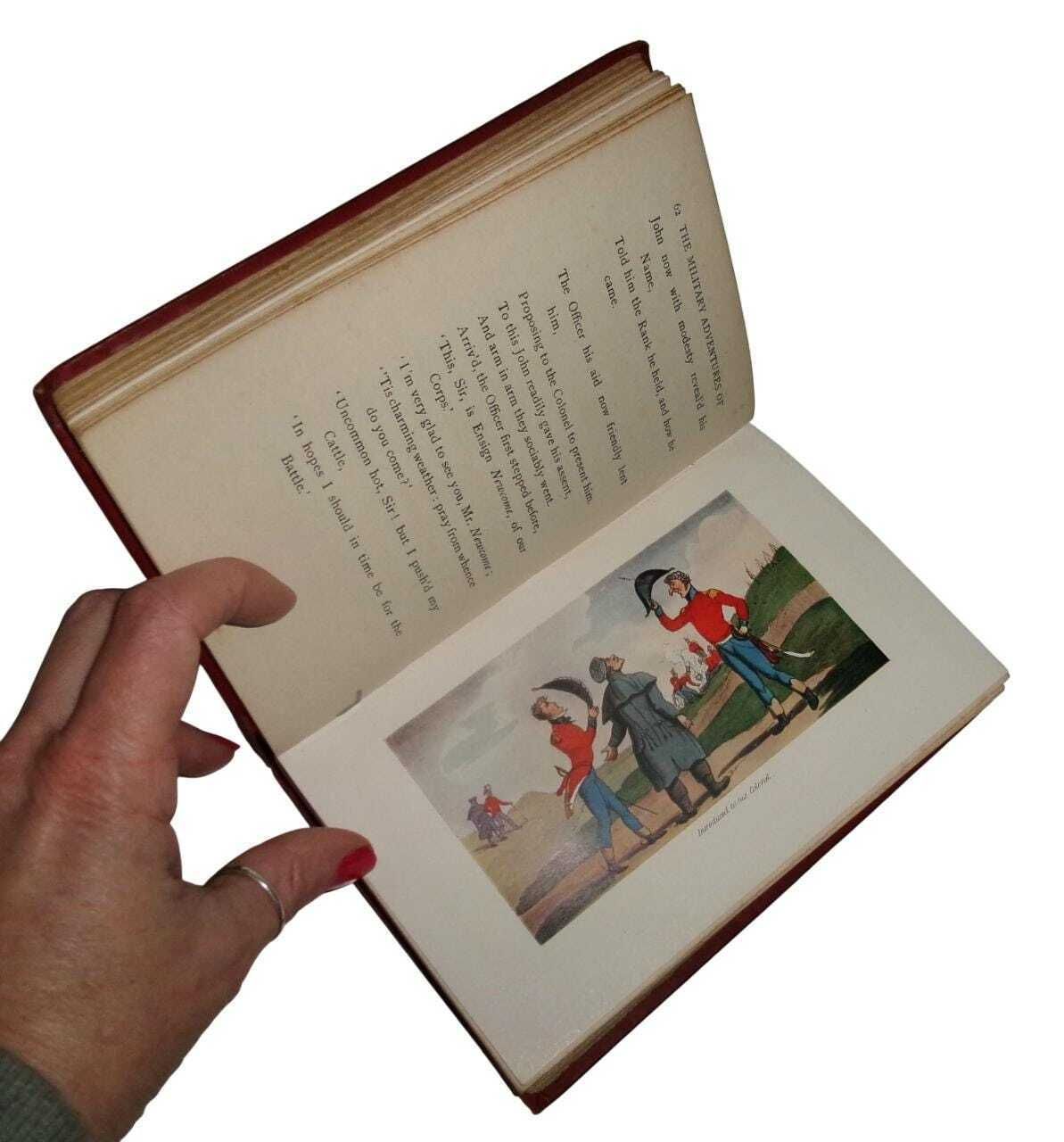 1904 The Military Adventures Of Johnny Newcome With T. Rowlandson Illustrations, Account Of His Campaign On The Peninsula, Antique Book photo 55.0