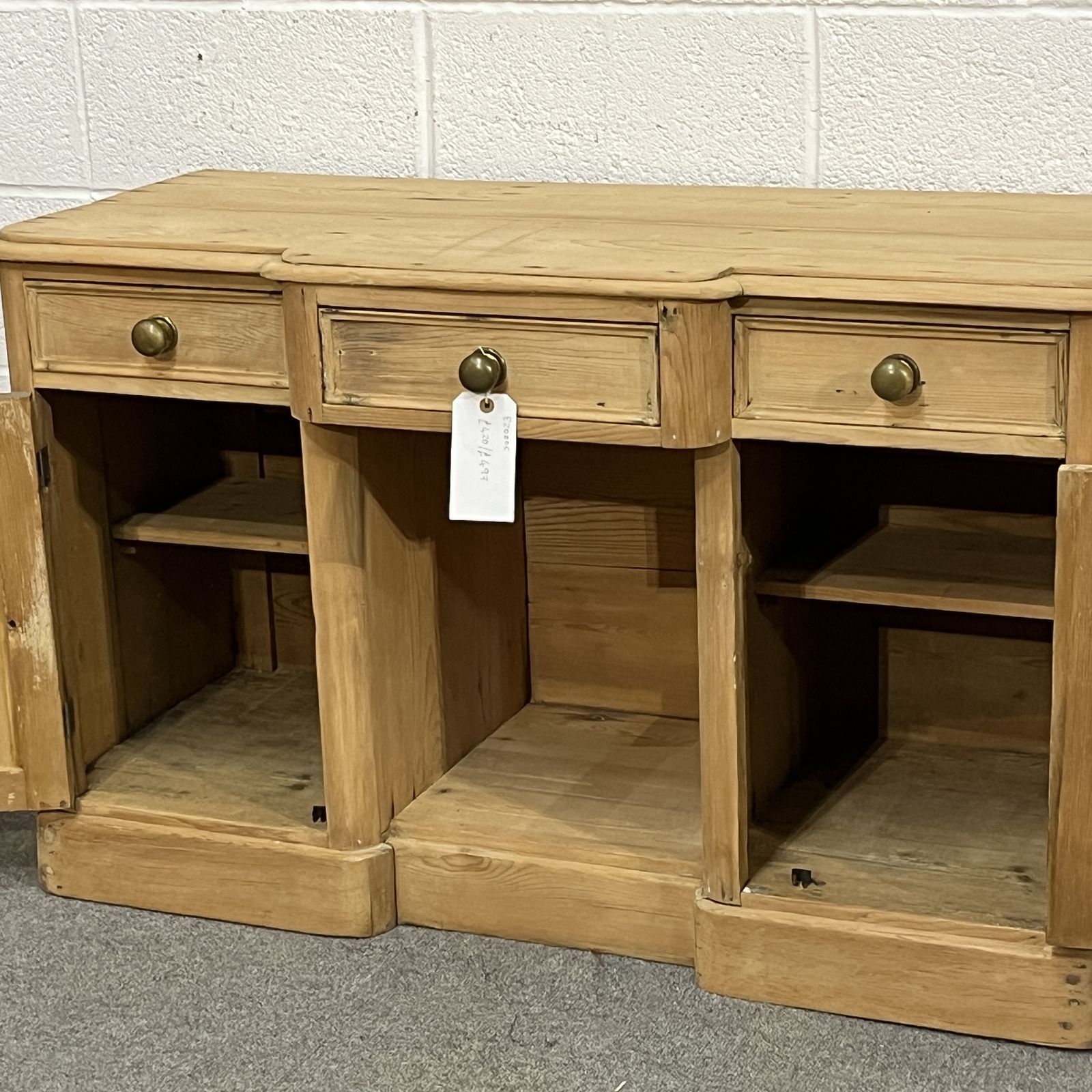 Small Victorian Pine Writing Desk photo for sale