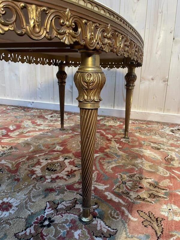 Table Basse Ovale De Style Louis  XVI photo Garden Furniture