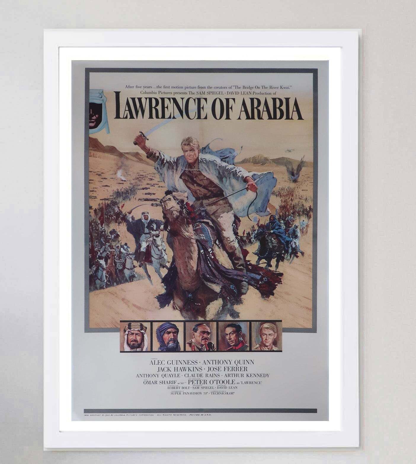 Lawrence Of Arabia Original Vintage Poster photo for sale