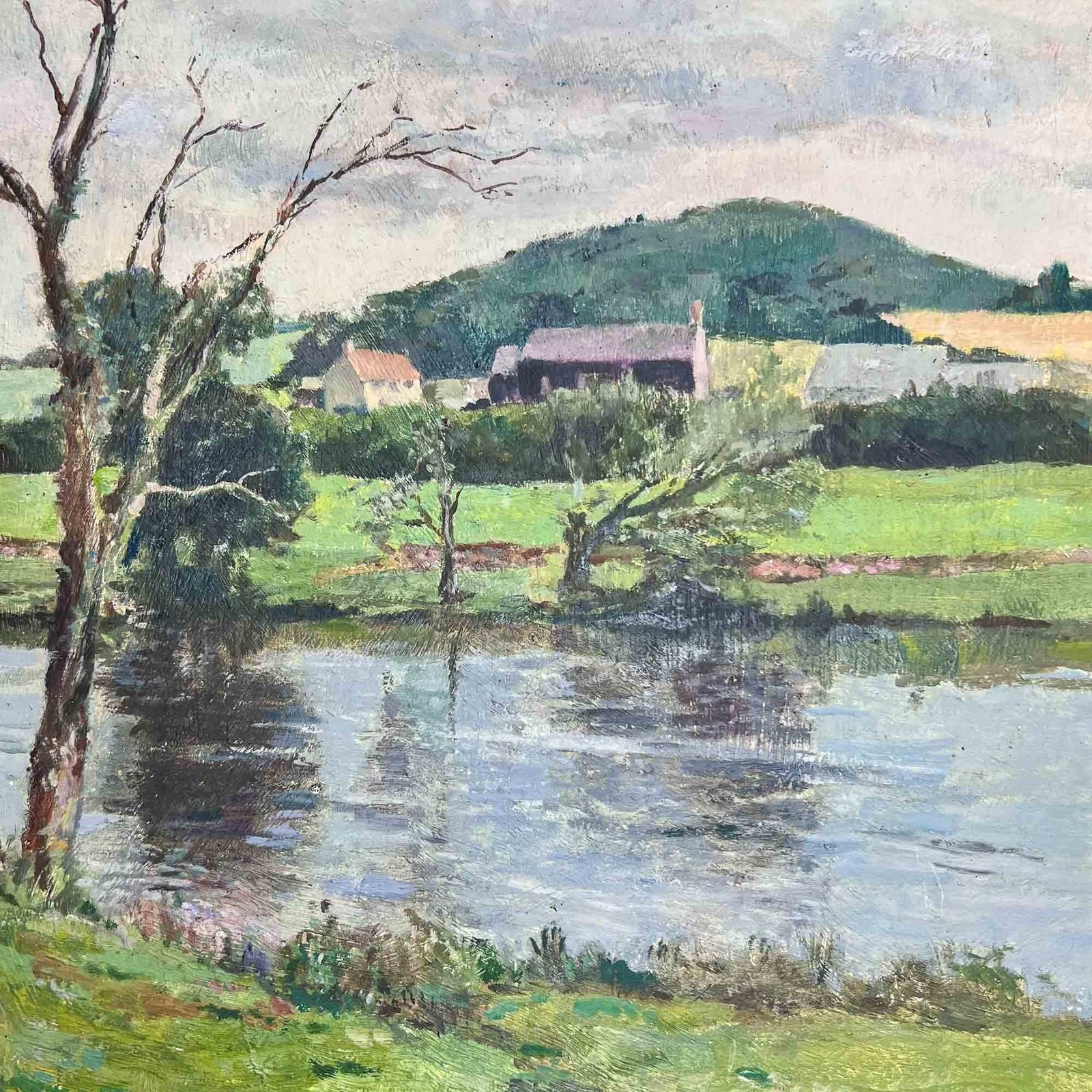 'River Wye, Near Hay On Wye' By G C Cameron photo furniture