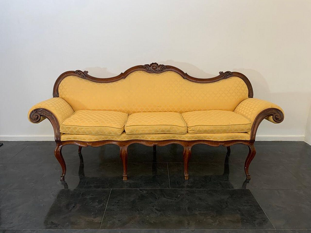 Louis XV Style Conversation Sofa, 19th Century photo furniture