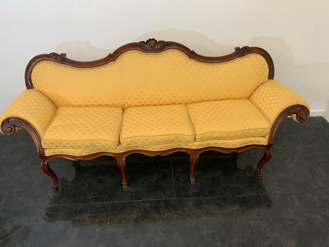 Louis XV Style Conversation Sofa, 19th Century photo Furniture
