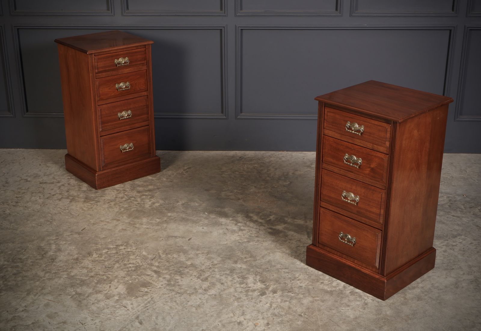 Pair Of Late Victorian Walnut Bedside Chests photo furniture
