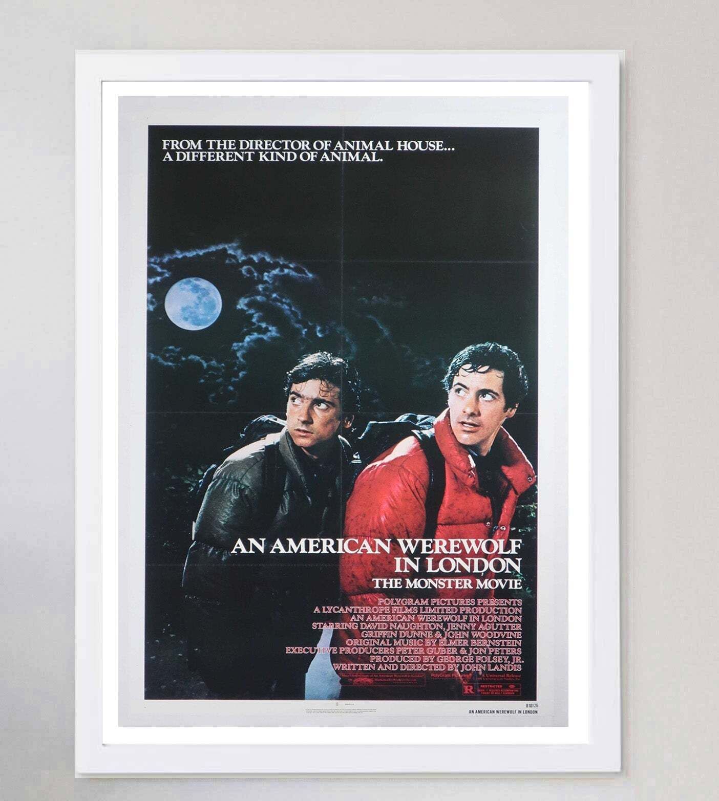 An American Werewolf In London , Original Vintage Poster photo for sale