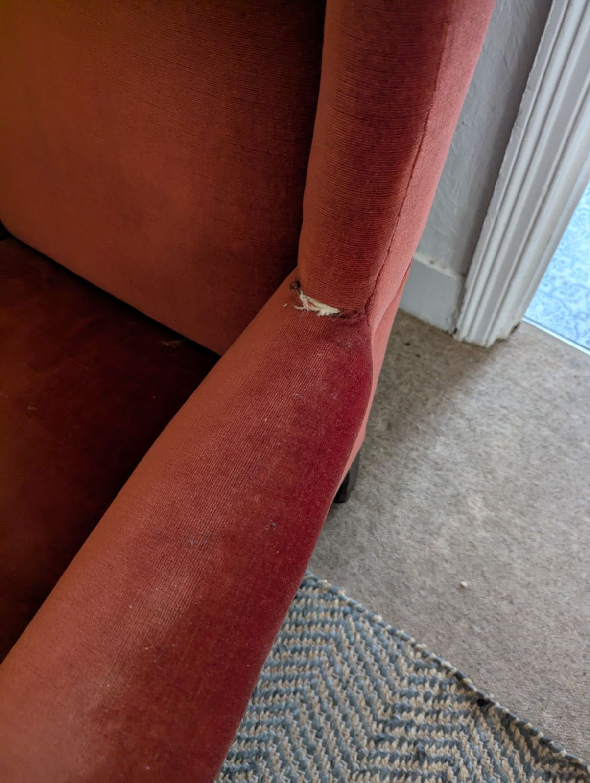 Vintage Wingback Chair photo 200.0