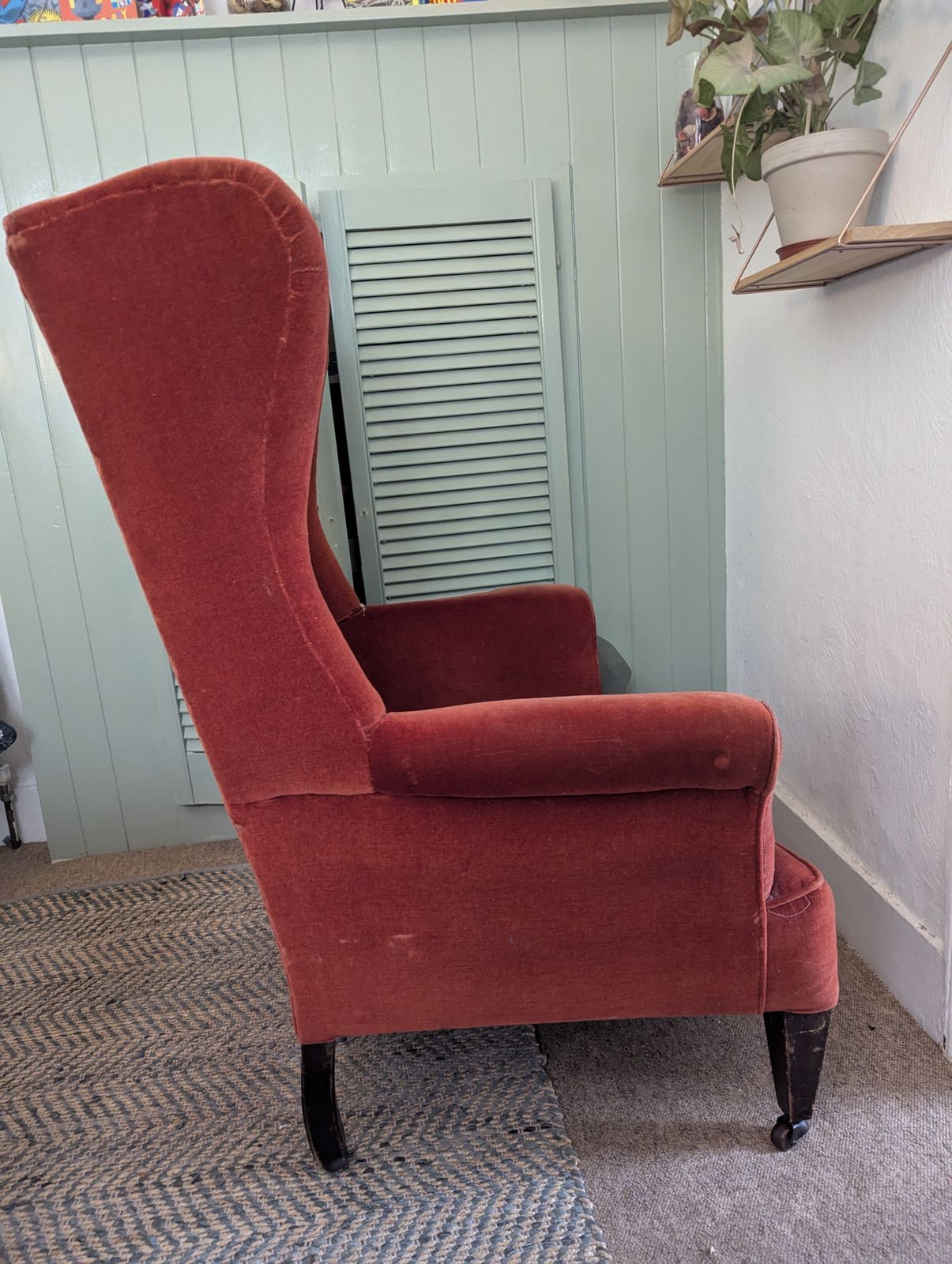 Vintage Wingback Chair photo vinterior