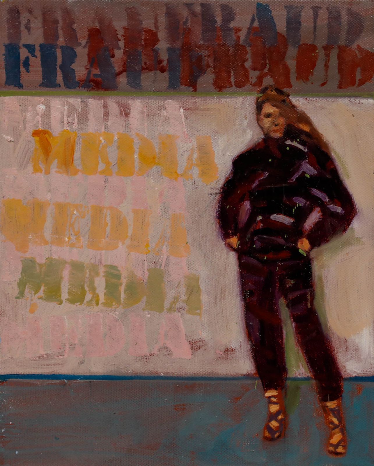 Richard J.S. Young Contemporary Oil, Fashion Statements photo furniture