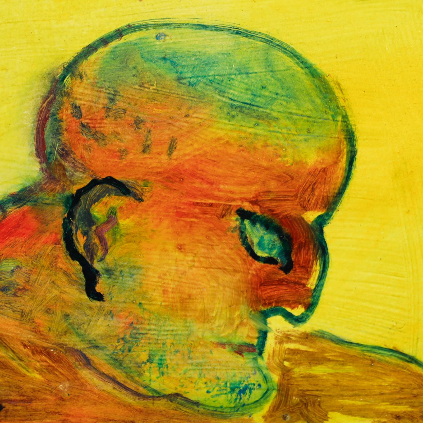 Sven Berlin (1911 1999)  20th Century Oil, Emerald Eye photo Art
