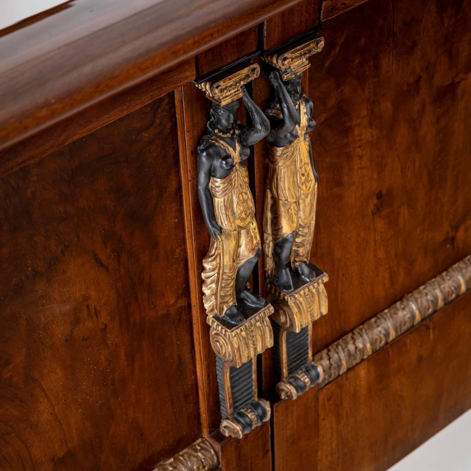 Pair Of Viennese Empire Beds, Early 19th Century