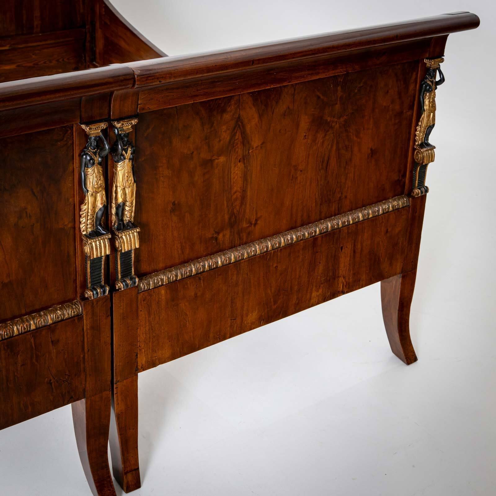 photo for sale Pair Of Viennese Empire Beds, Early 19th Century