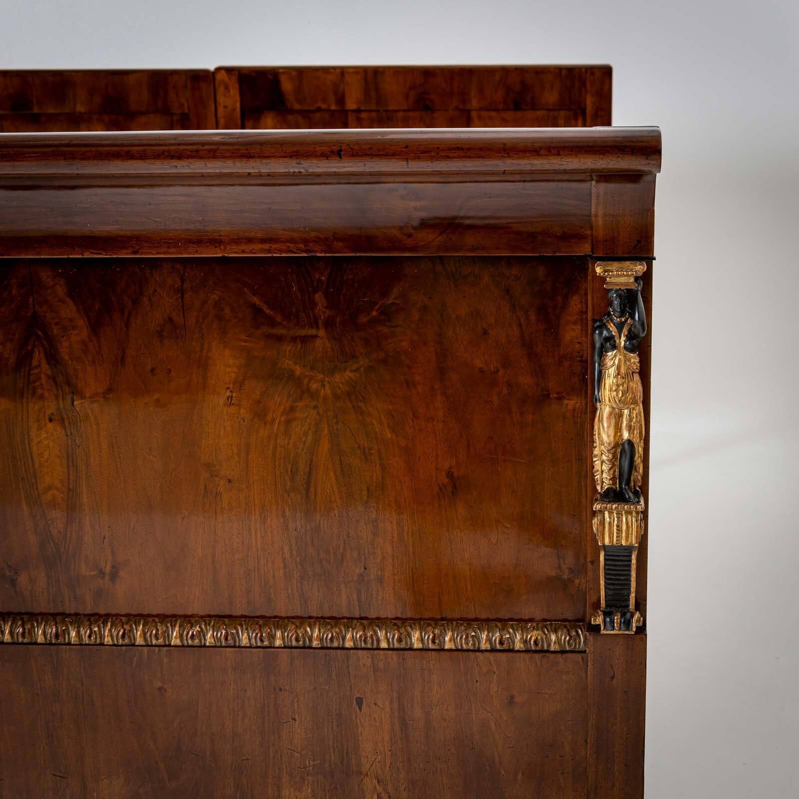 Furniture Pair Of Viennese Empire Beds, Early 19th Century photo