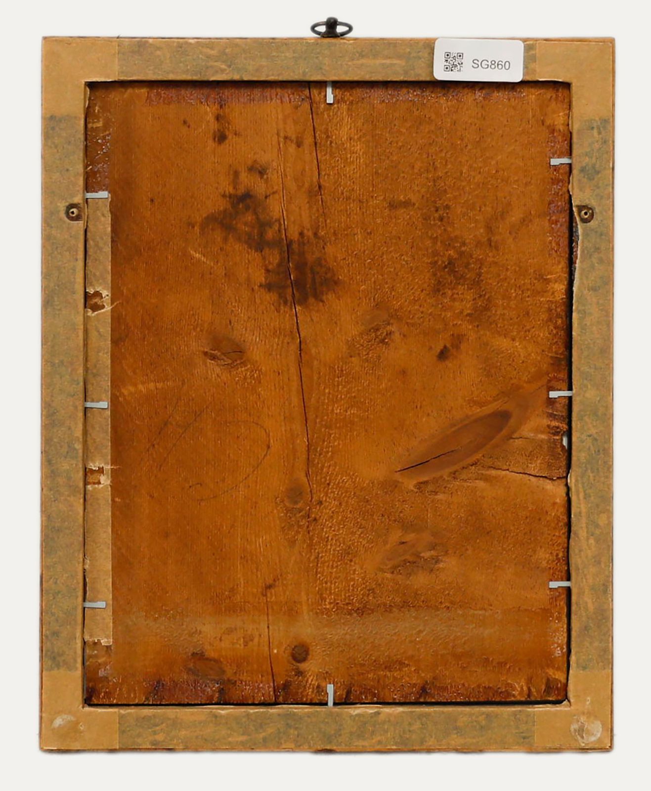 Late 19th Century Bird's Eye Maple Picture Frame With Cushion Profile photo furniture