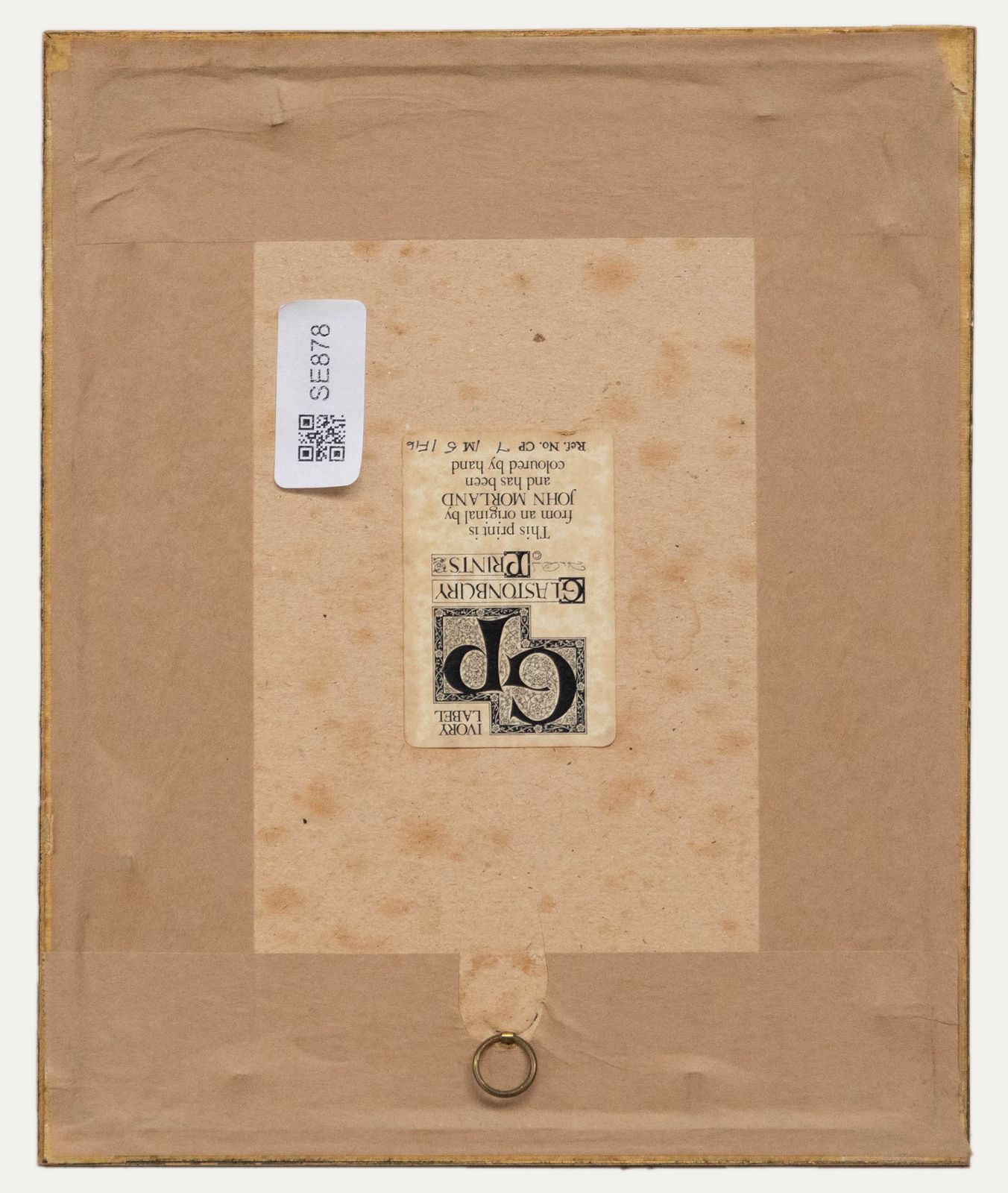 Framed 19th Century Watercolour Anatomical Study Of A Leg photo for sale