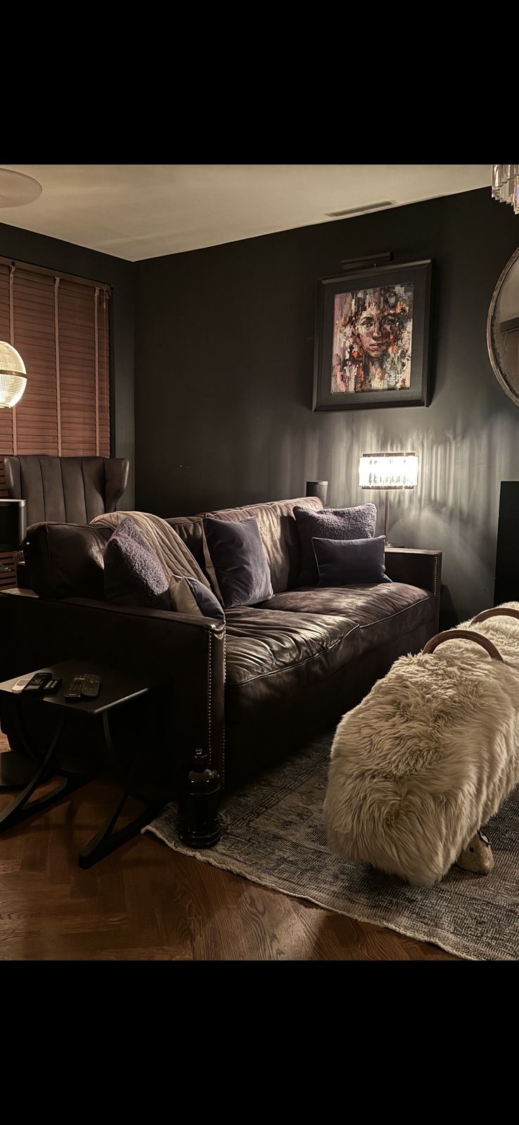 Timothy Oulton Viscount William 3 Seater Sofa In Safari Black Leather photo for sale
