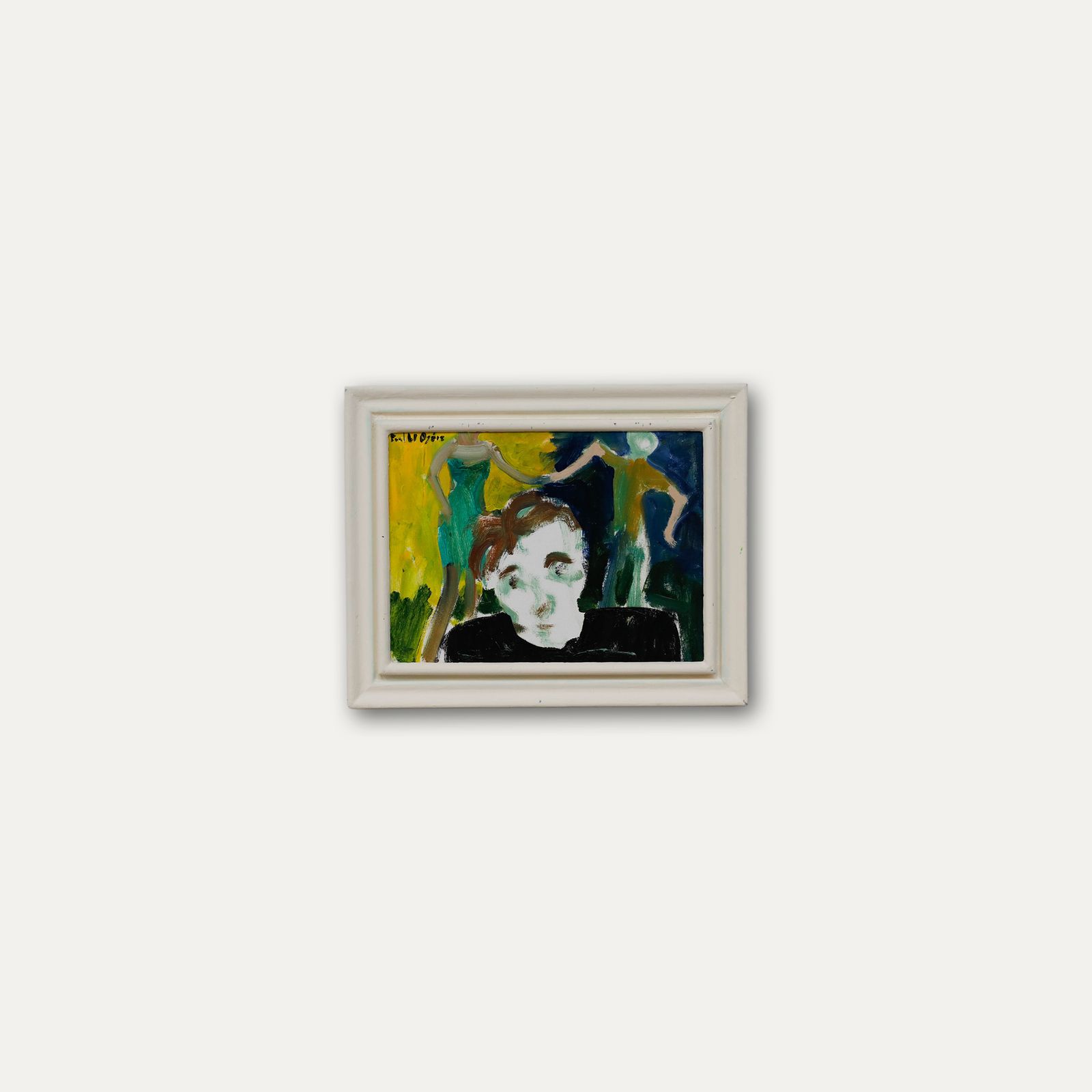 Paul W. Ozere Contemporary Oil, The Third Wheel photo buy