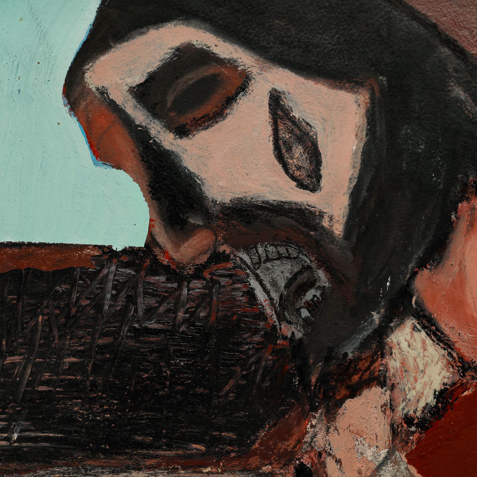 Paul Sonnabend (B.1957) Contemporary Mixed Media, The Crucifixion photo for sale