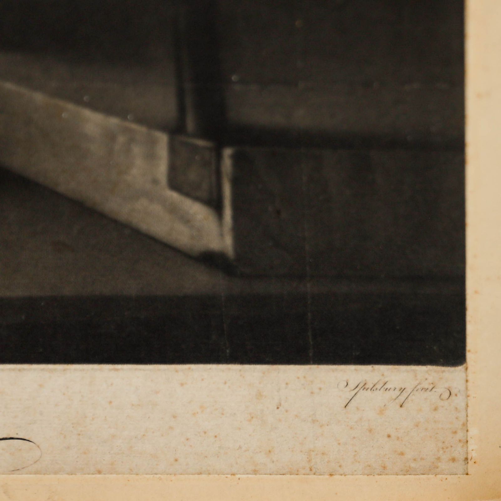 John Spilsbury (1730 1795) After Rembrandt 18thc Mezzotint, Hagar's Departure photo vinterior