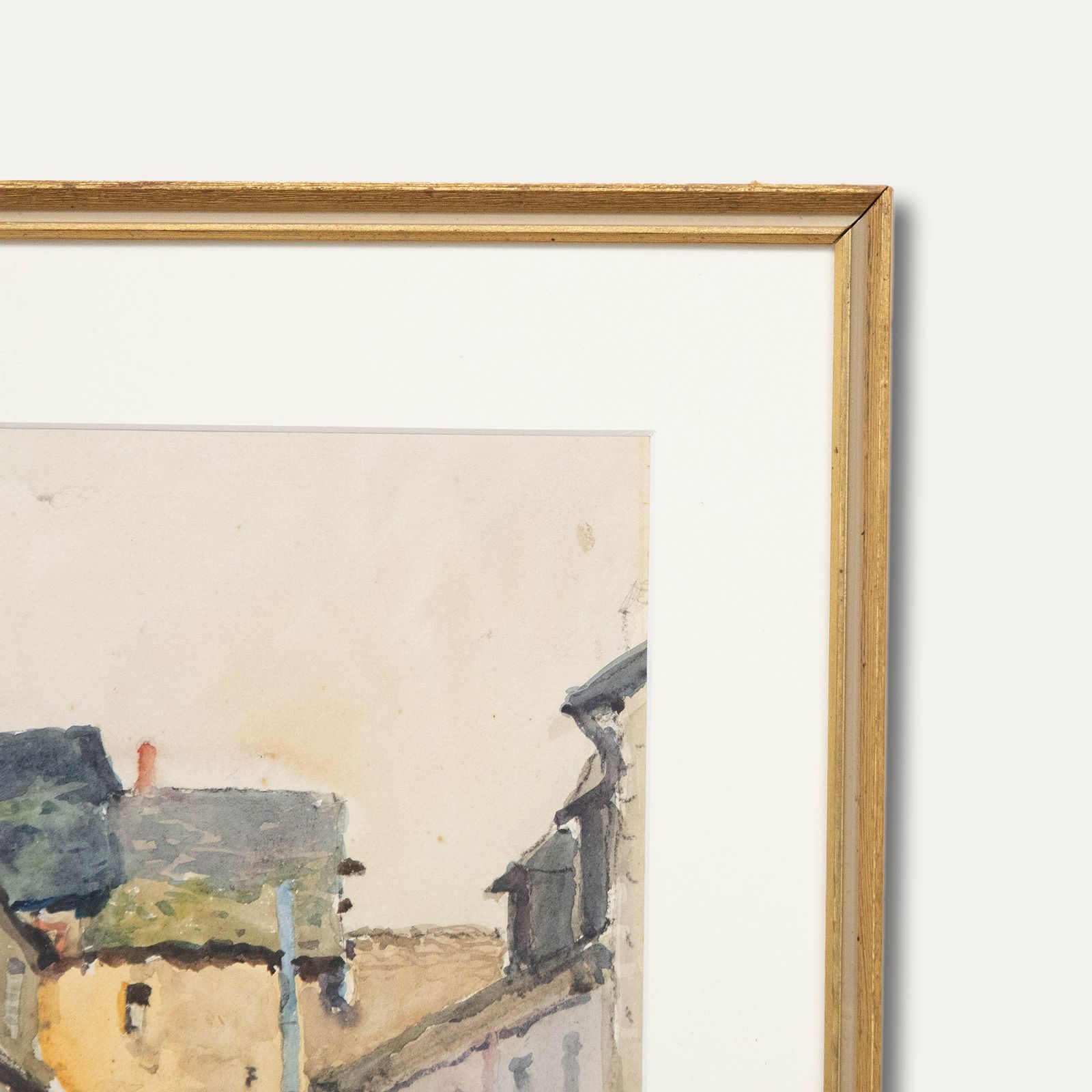 Late 19th Century Watercolour The Old City Walls photo 167.0