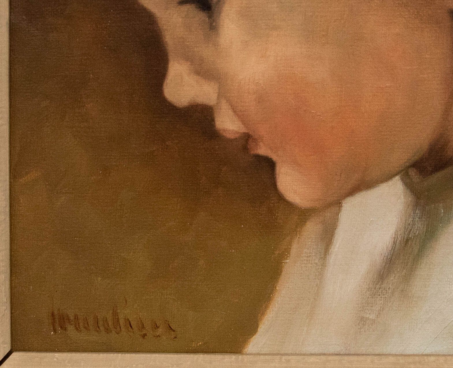 20th Century Oil Child In Profile photo 216.0