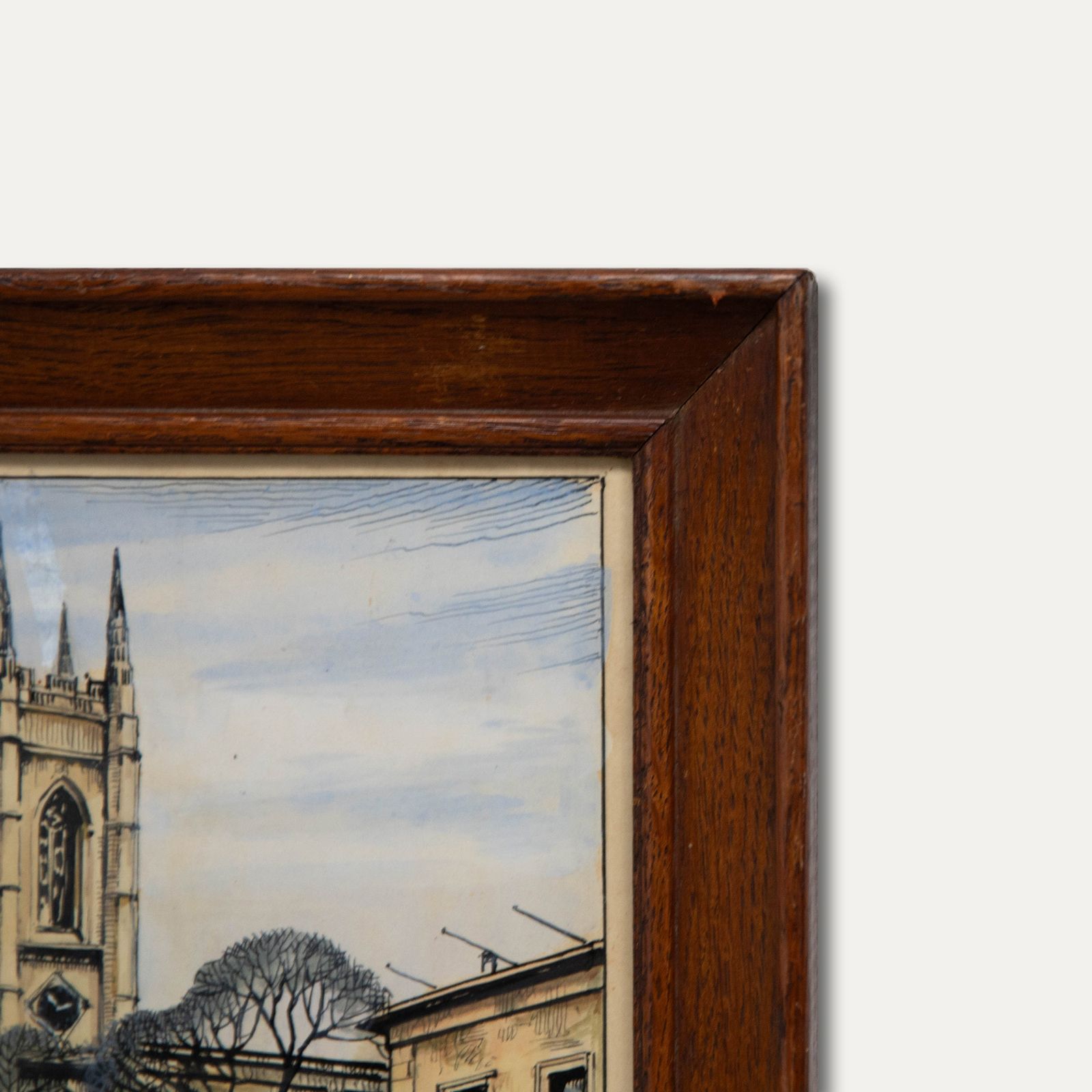 Joseph R. Radcliffe Macculloch (1893 1961) Watercolour, St Luke's, Chelsea photo Art