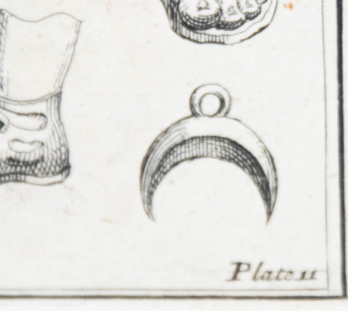 Early 19th Century Etching Grecian And Roman Footwear photo vinterior