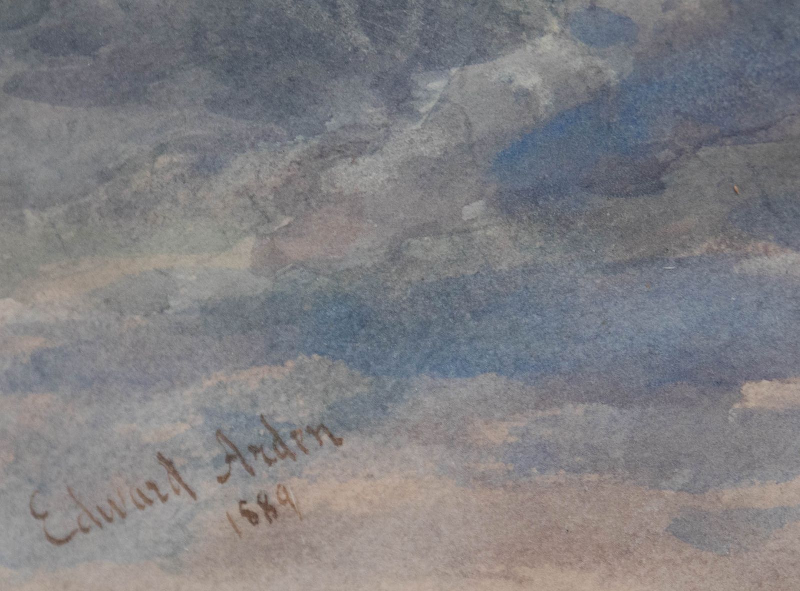 Edward Tucker Jnr (1847 1910) Framed Watercolour, Lake District Stream photo vinterior