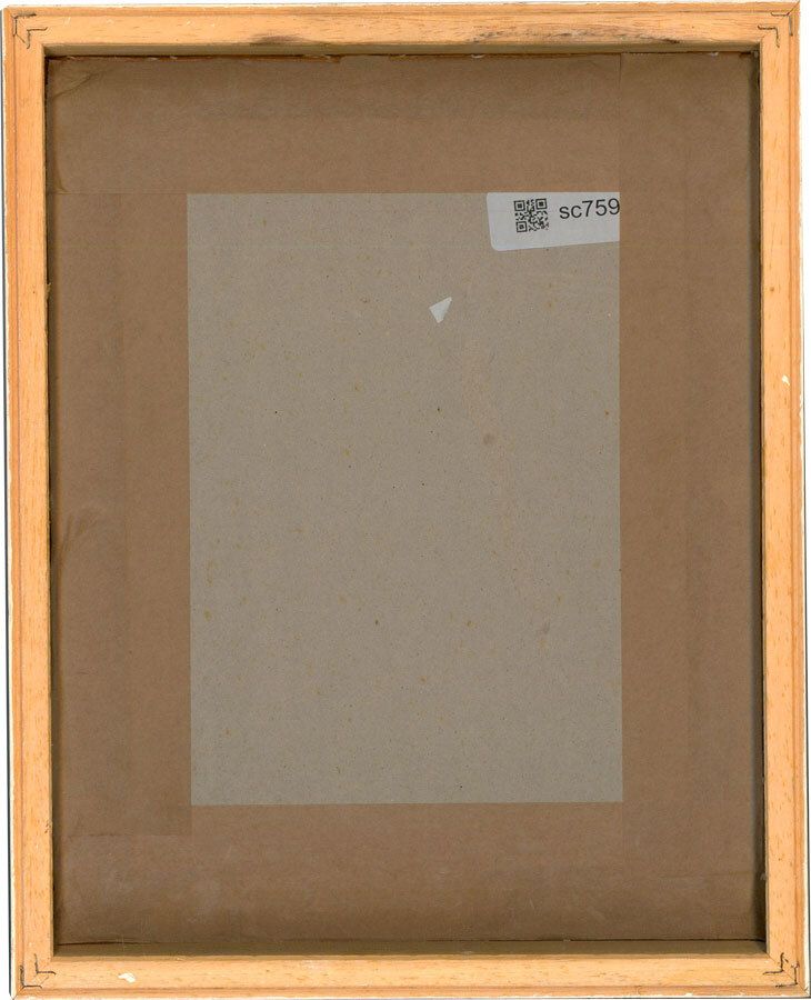 Louise Mcclary (B.1958) Framed Contemporary Pastel, Heavy Heart photo furniture