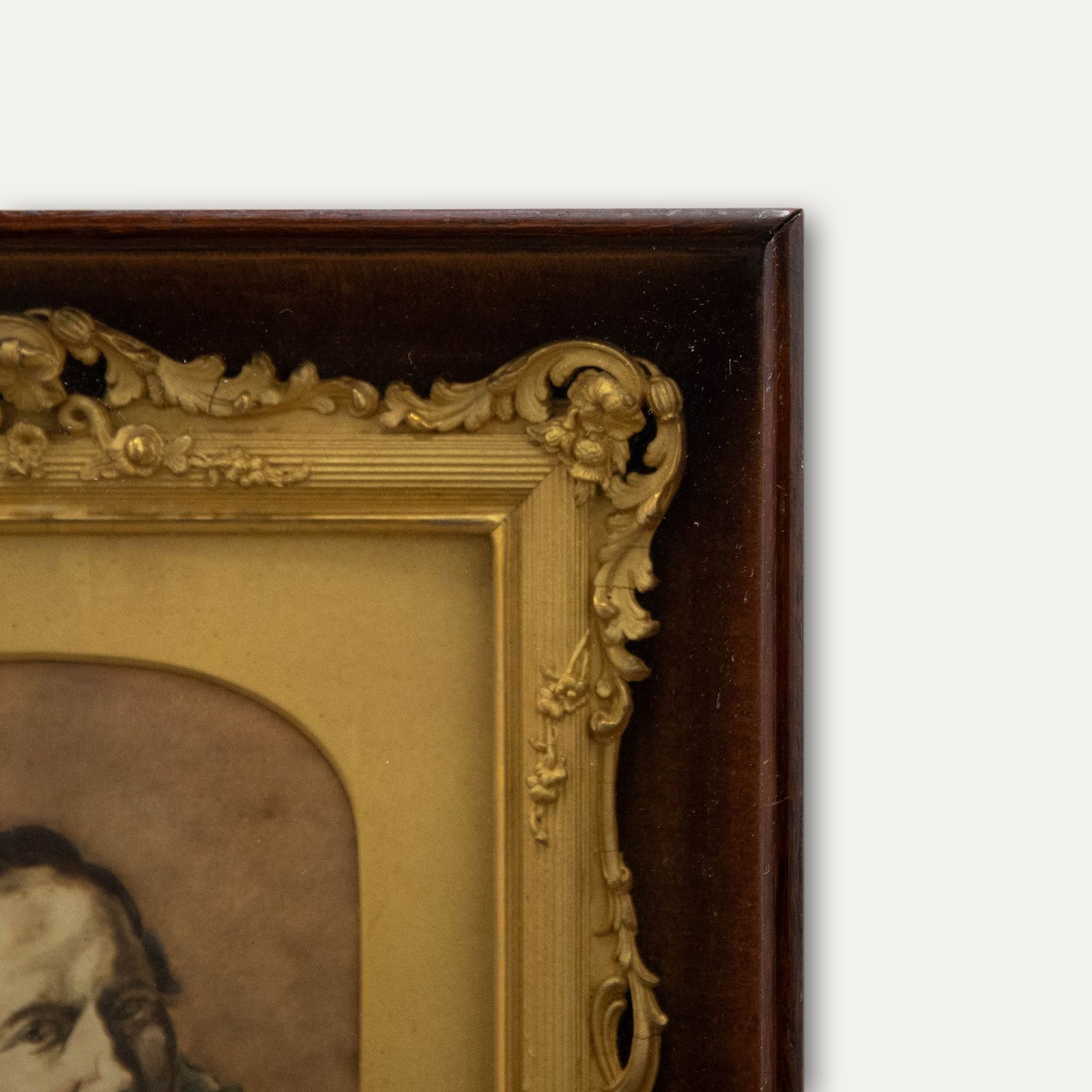 19th Century Watercolour Artist's Self Portrait photo 229.0