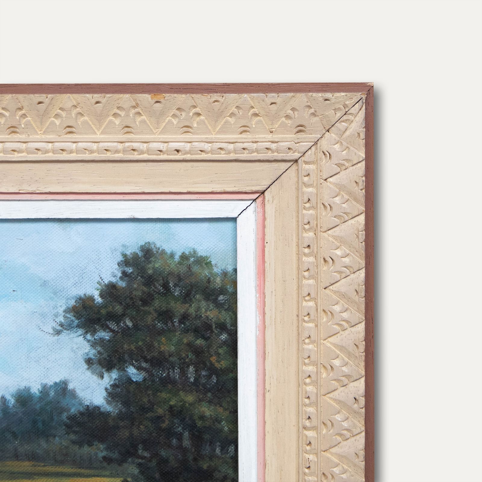 Ida Bagus Swela Framed 20th Century Oil, Working In The Field photo 224.0