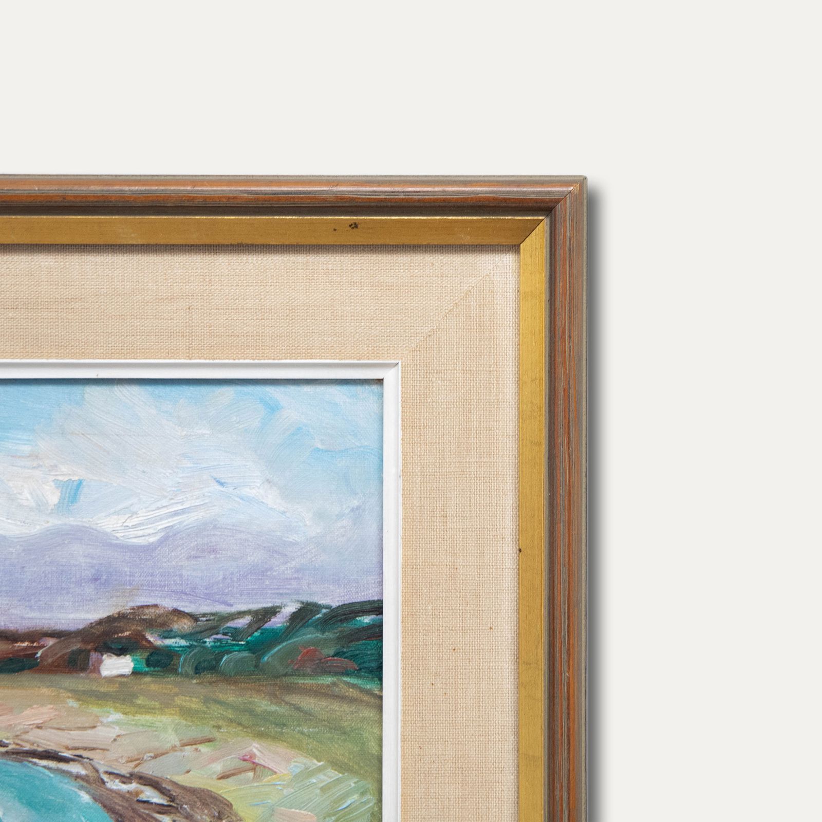 Vera Ekengren Framed 20th Century Oil, Seaweed Cove photo 231.0