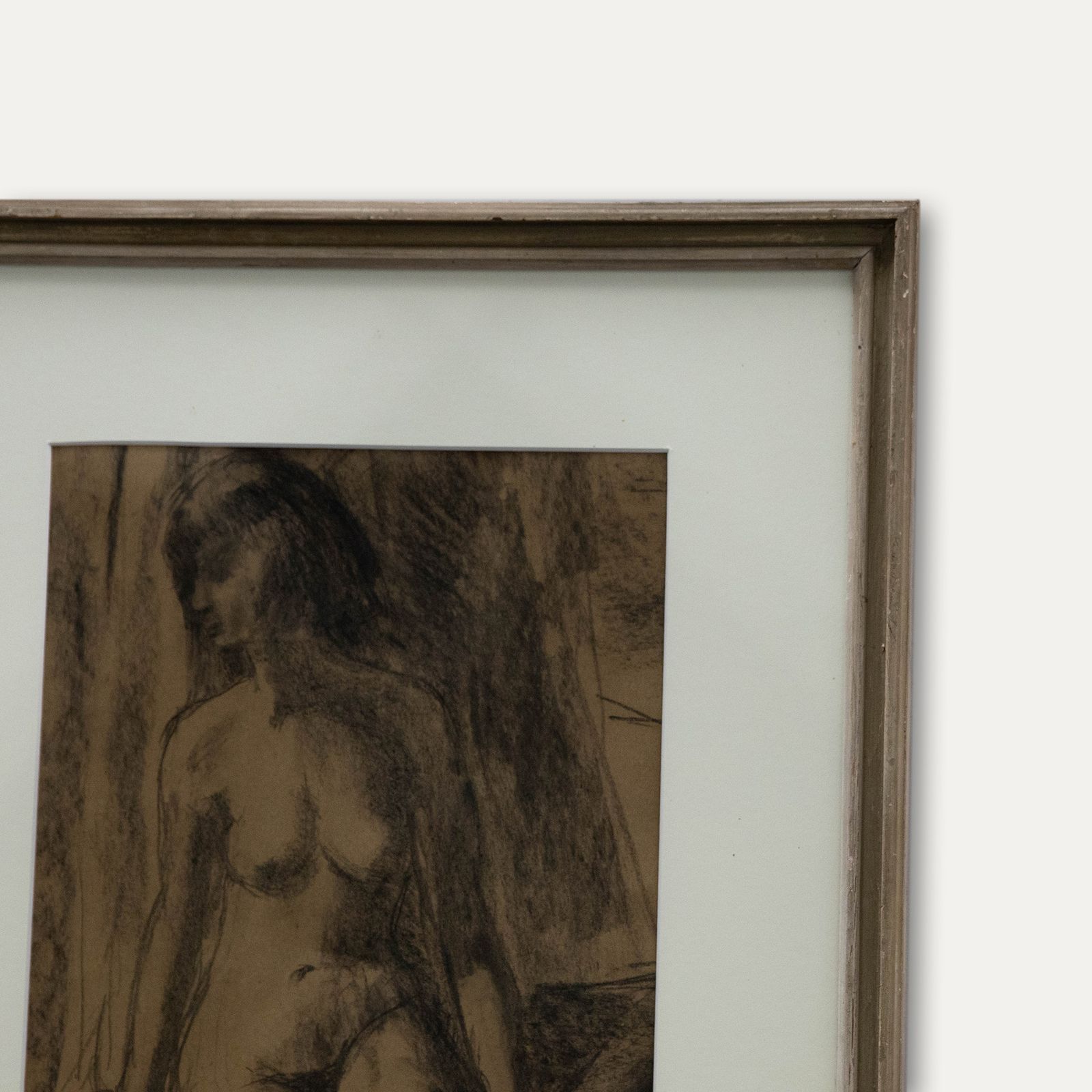 Lady Diana Milles  Mid 20th Century Charcoal Drawing, Phylida photo 120.0