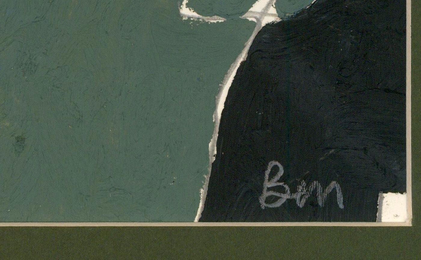 Ben Carrivick Contemporary Oil, Green Dress photo for sale
