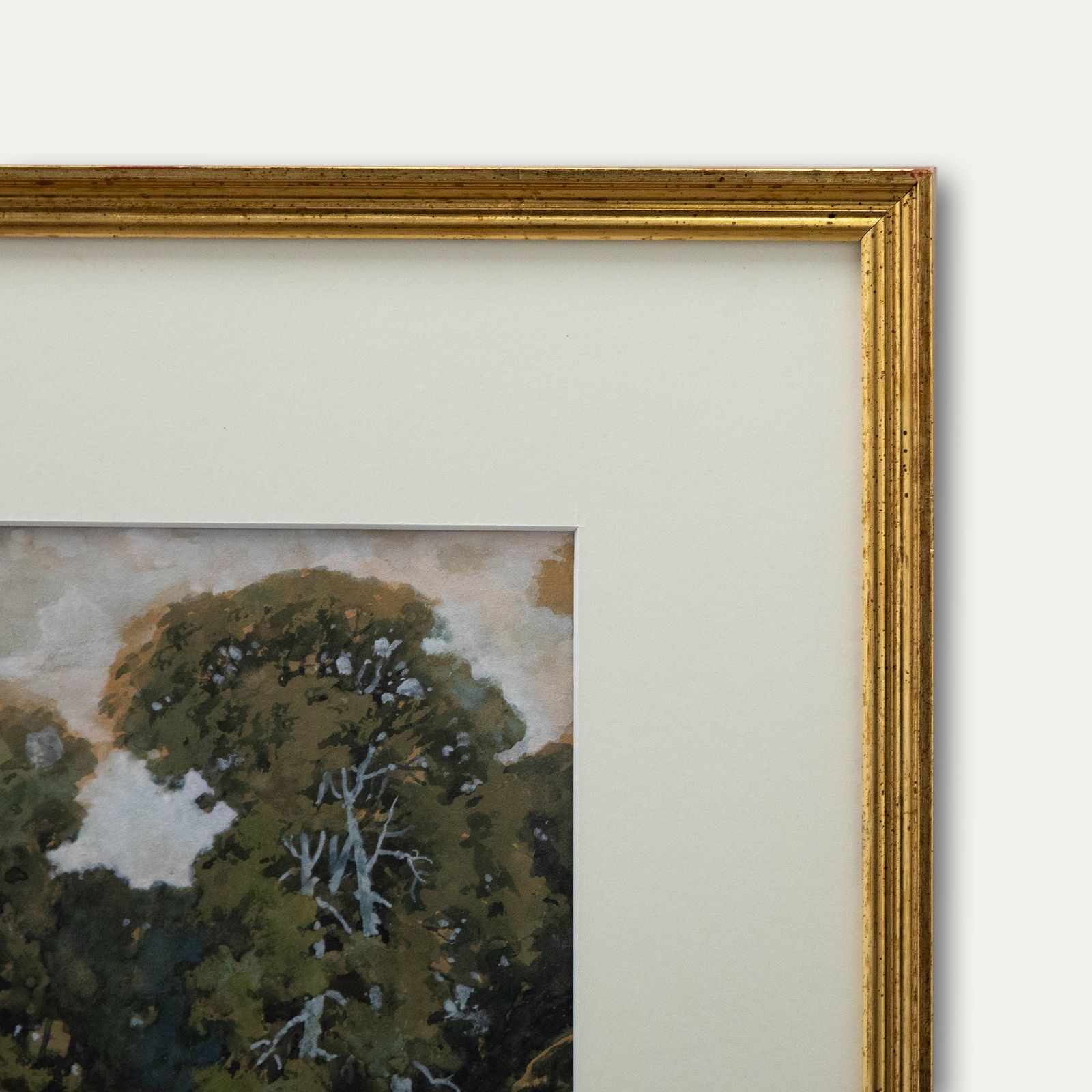 H. Draper  Early 20th Century Watercolour, Collecting Kindling photo 112.0