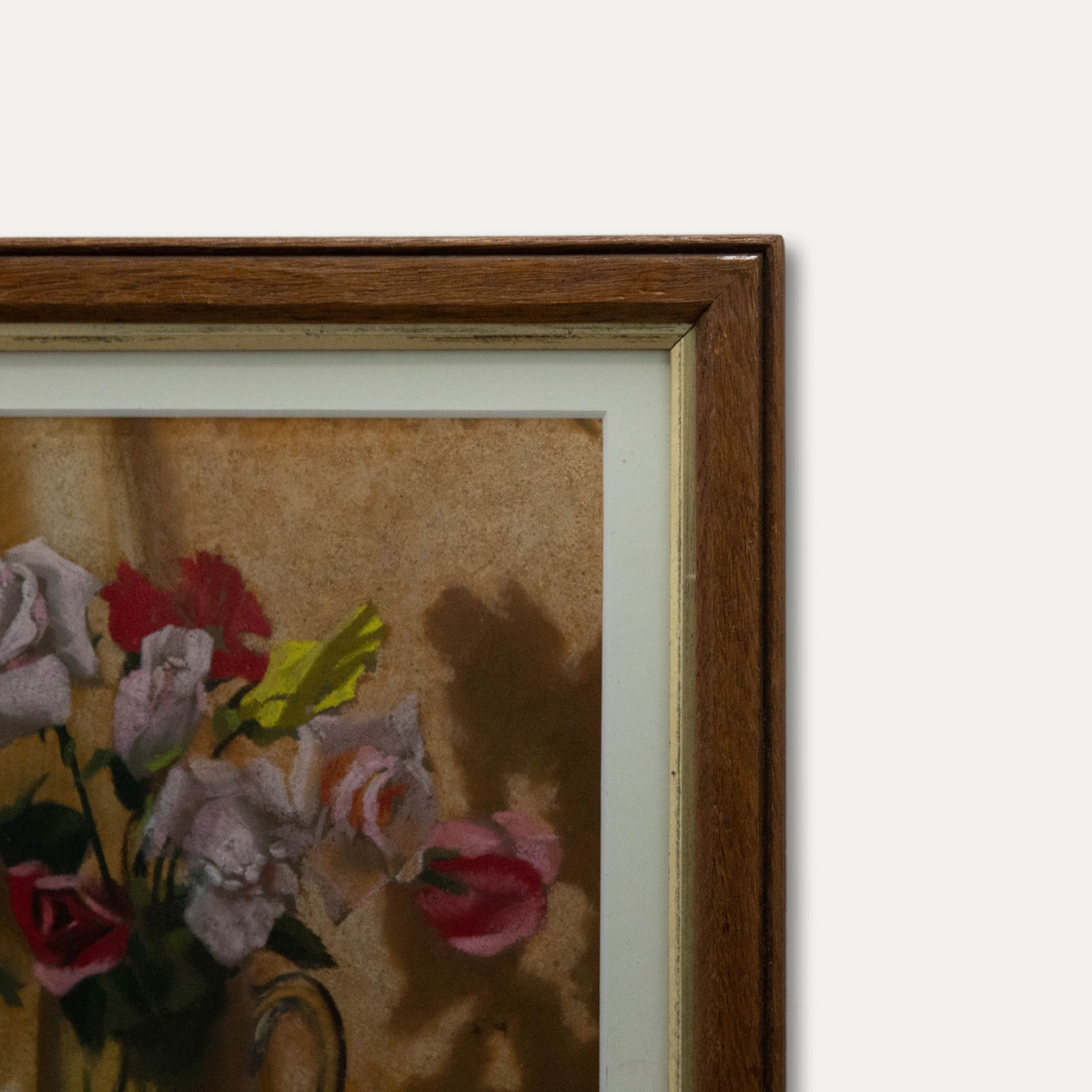 Vivian Bewick (1912 1999) Mid 20th Century Pastel, Roses In A Glass Tankard photo 190.0