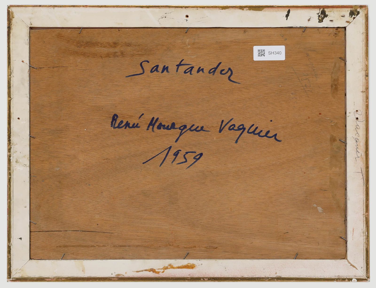 Renée Mourgue Vaquier (1894 1990)  1959 Oil, Santander, Spain photo for sale