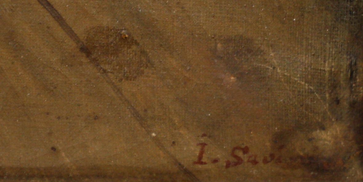 J. Savinci For Restoration  1898 Oil, After The Hunt photo vinterior