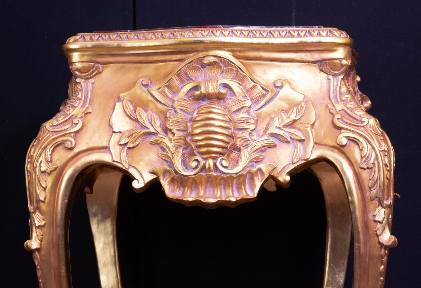 Pair Italian Rococo Tables   Gilt Pedestal Stand photo 1750.0