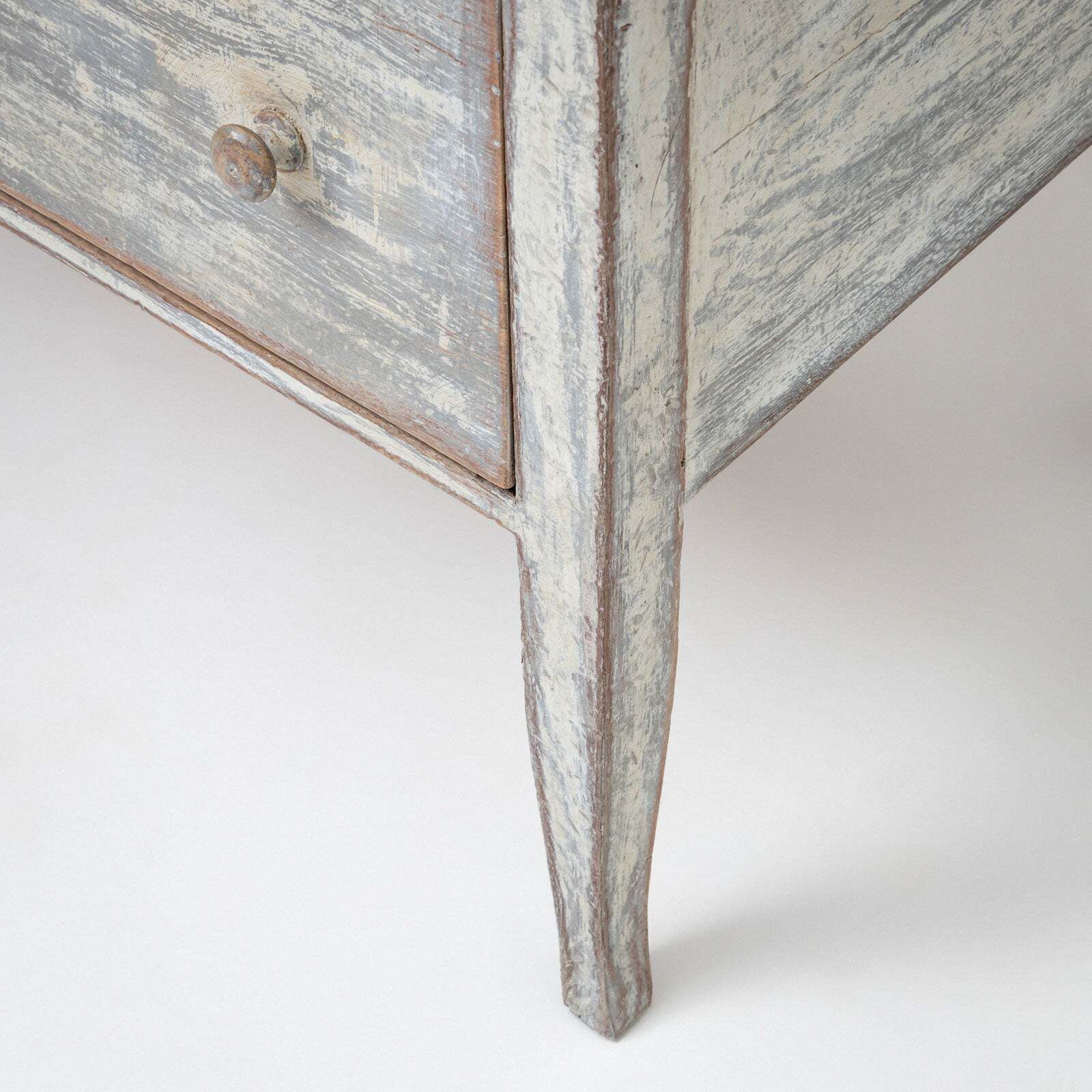 Small Grey Biedermeier Chest Of Drawers, 19th Century photo for sale