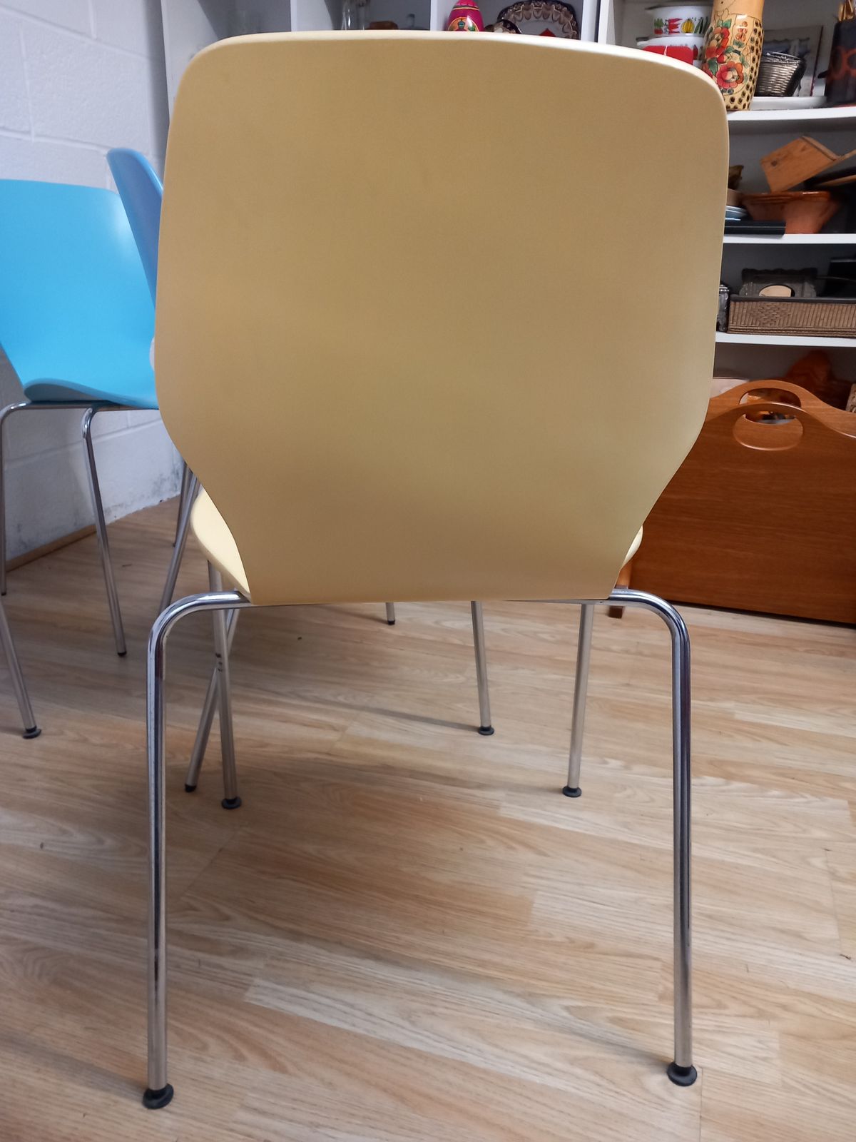 Mid Century Set Of 5 'City' Dining Chairs By Oyvind Iversen For Westnofa Norway photo furniture