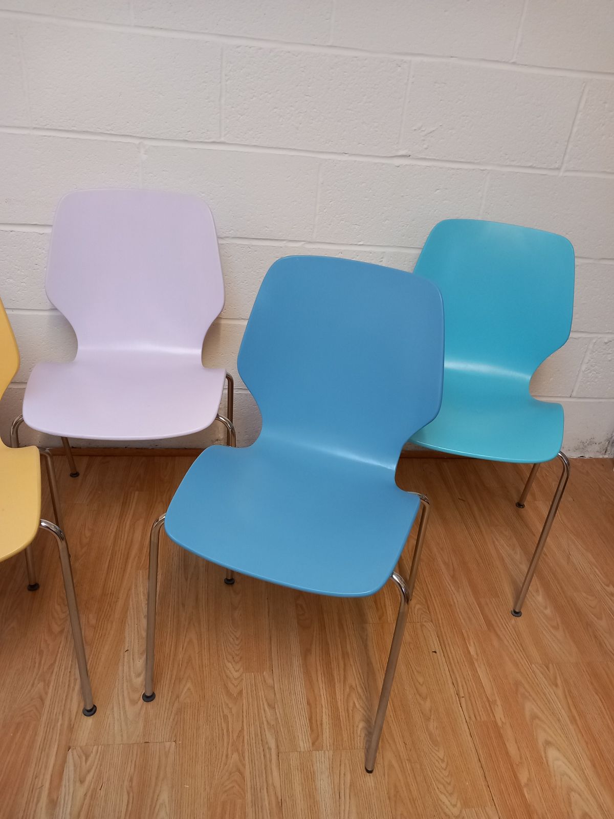 Mid Century Set Of 5 'City' Dining Chairs By Oyvind Iversen For Westnofa Norway photo Furniture