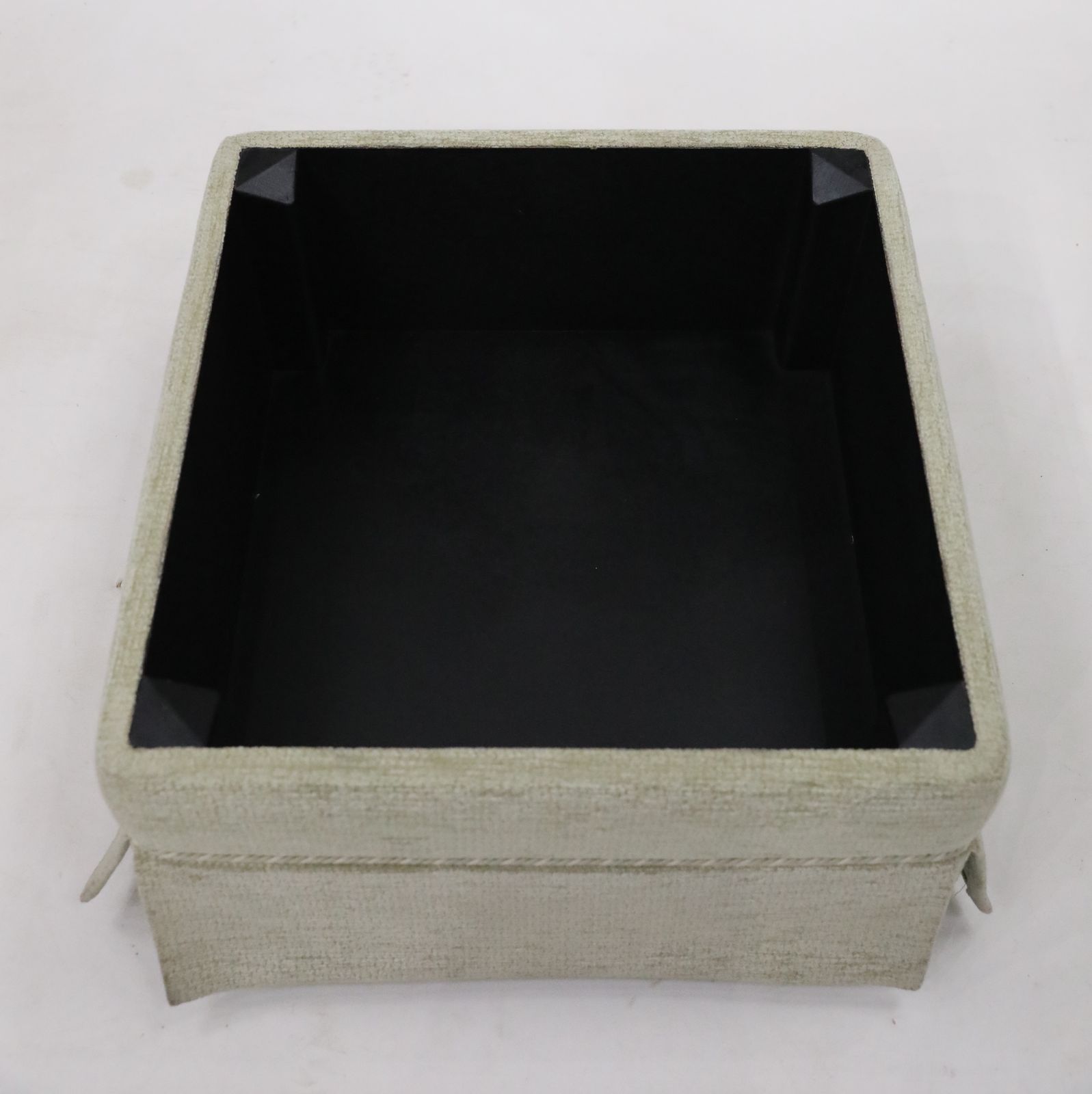 photo furniture Ottoman By Vale Bridgecraft Light Green Fabric Vgc Free Uk Delivery*