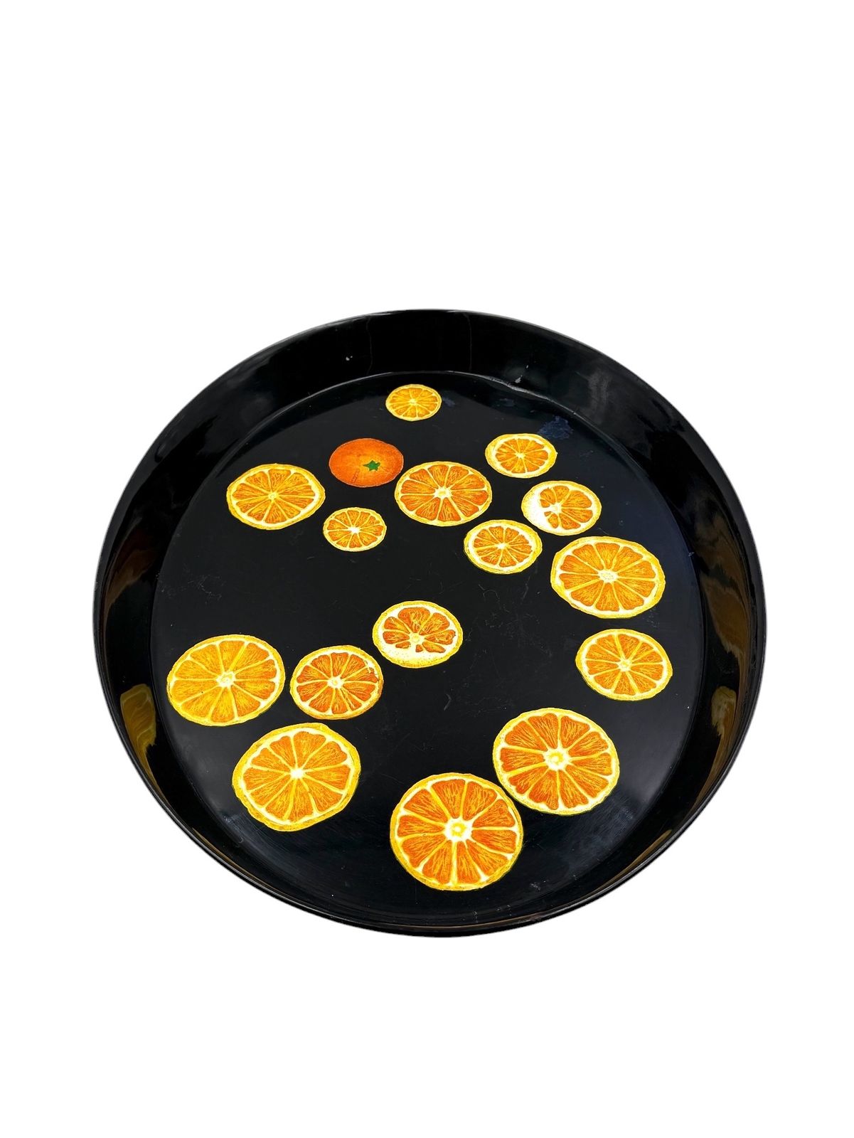 1200.0 Piero Fornasetti, Oranges Tray, Atelier Fornasetti, Ca. 1955 photo