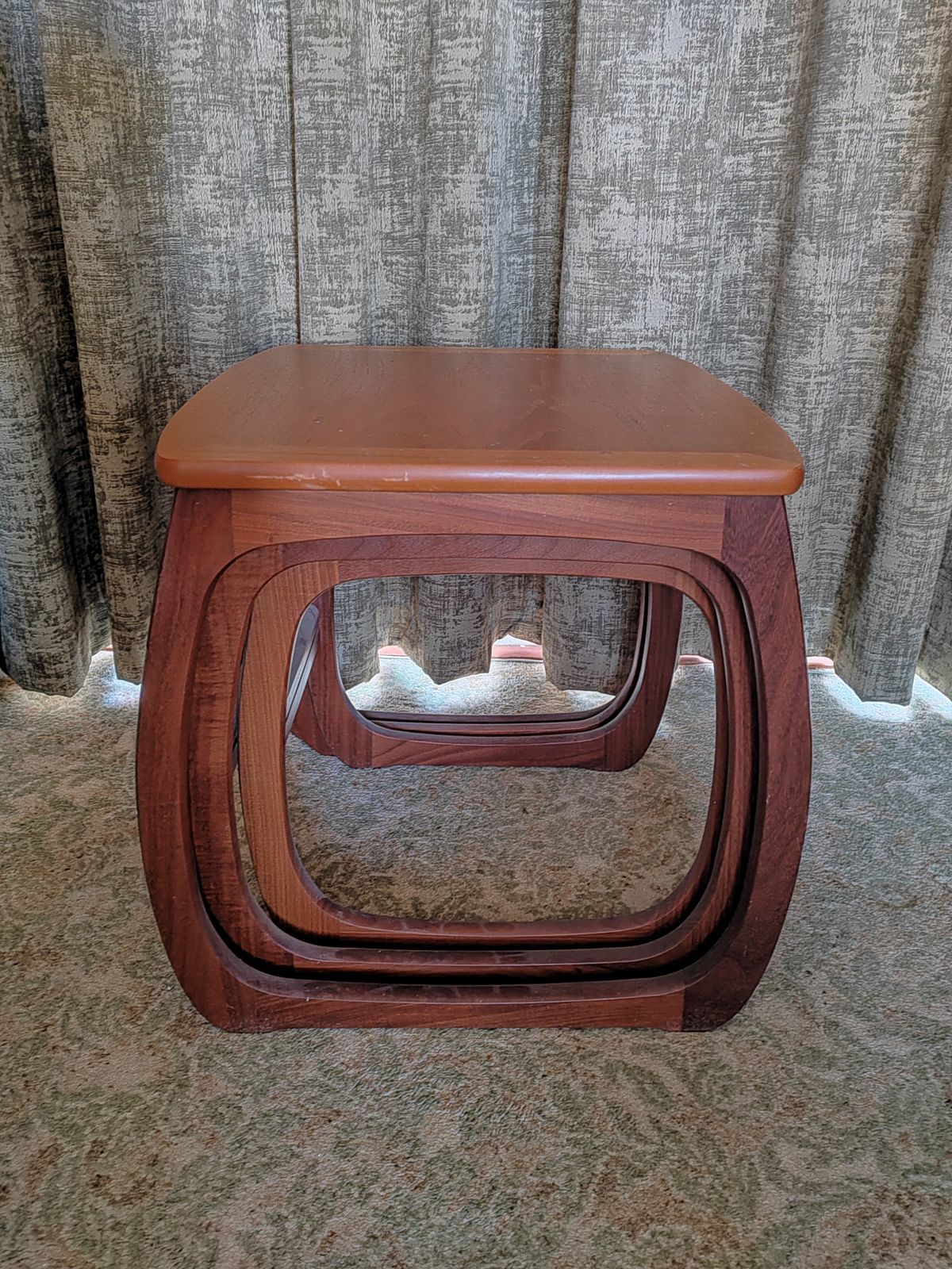 Vintage Mid Century Nest Of Tables photo Furniture