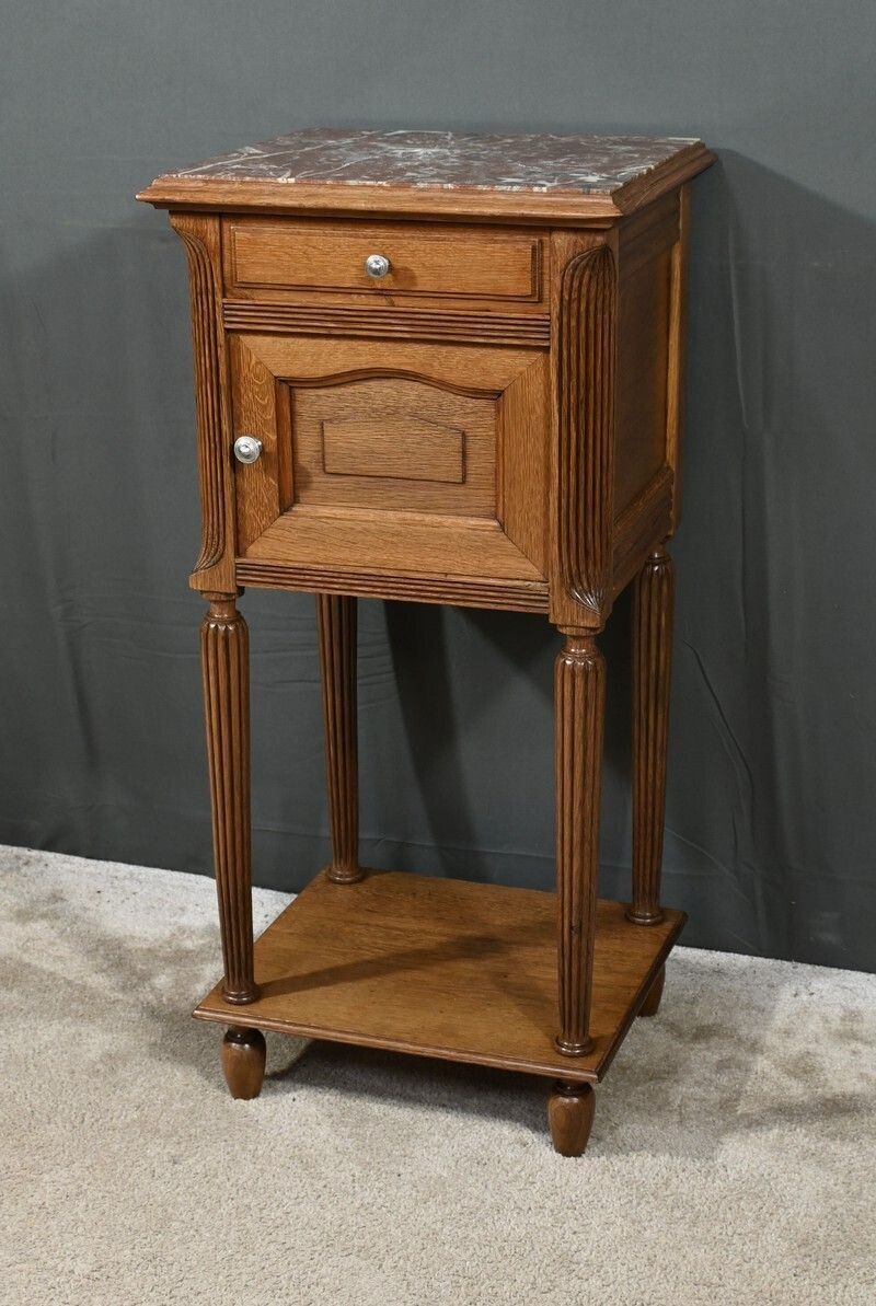 Oak Coffee Table Or Bedside Table – 1930 photo furniture