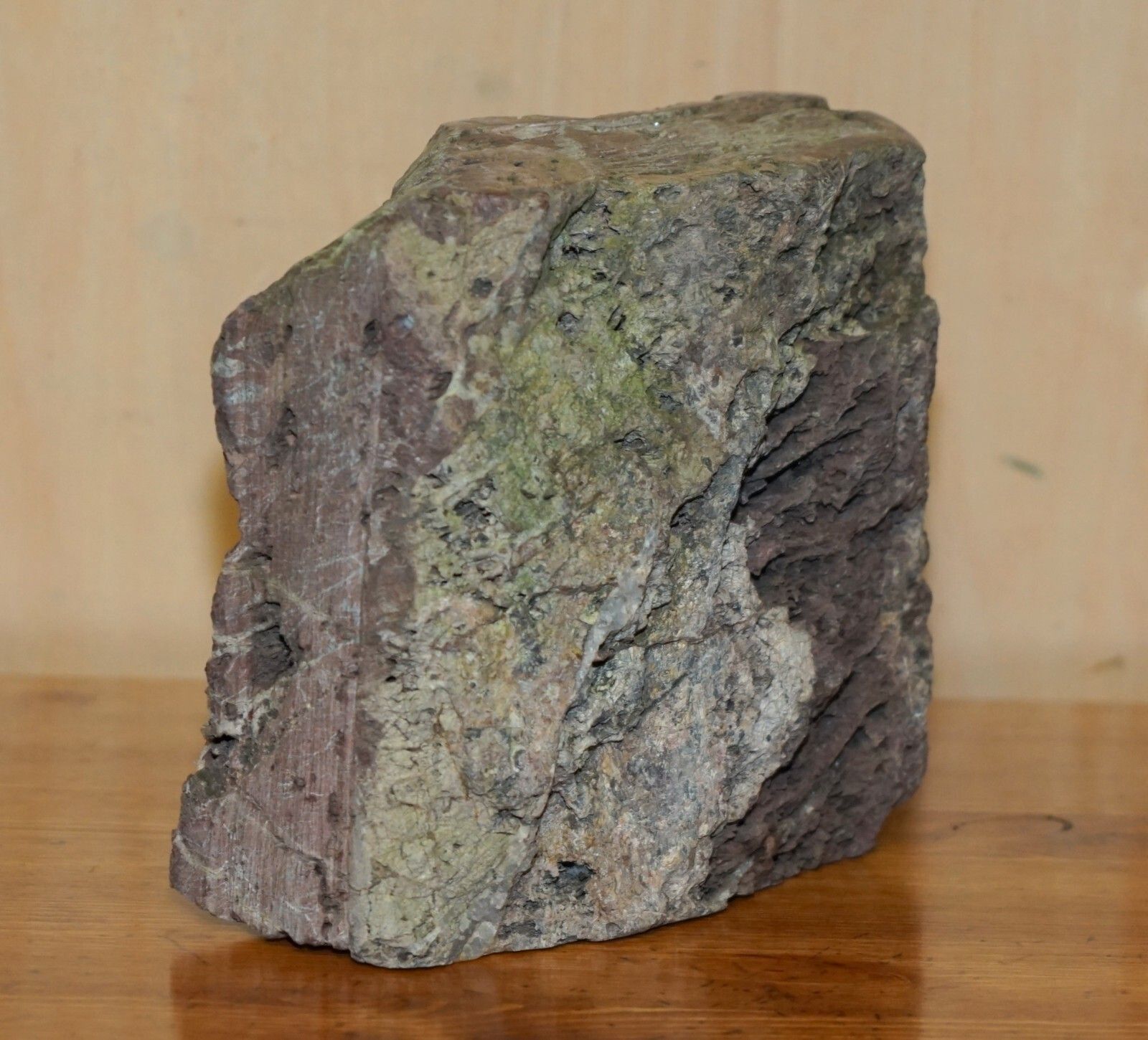 Oranely Sulpted Antique Library Book Carved From Rock Of A Very Rustic Part Set photo furniture