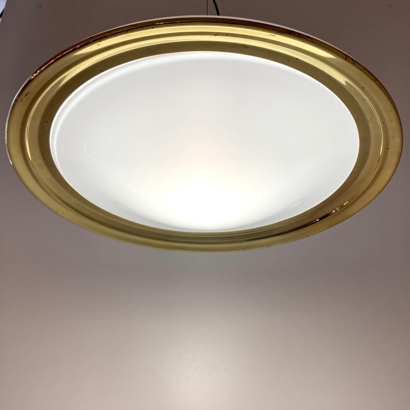 photo furniture Space Age Iguzzini Hanglamp "Elpis", Harvey Guzzini, Italië, Jaren 1970